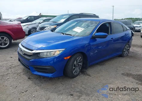 2018 Honda Civic Ex from USA, damaged, VIN 2HGFC2F77JH508367